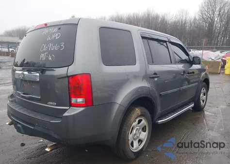 2013 Honda Pilot Lx из США, поврежденный, VIN 5FNYF4H29DB069663